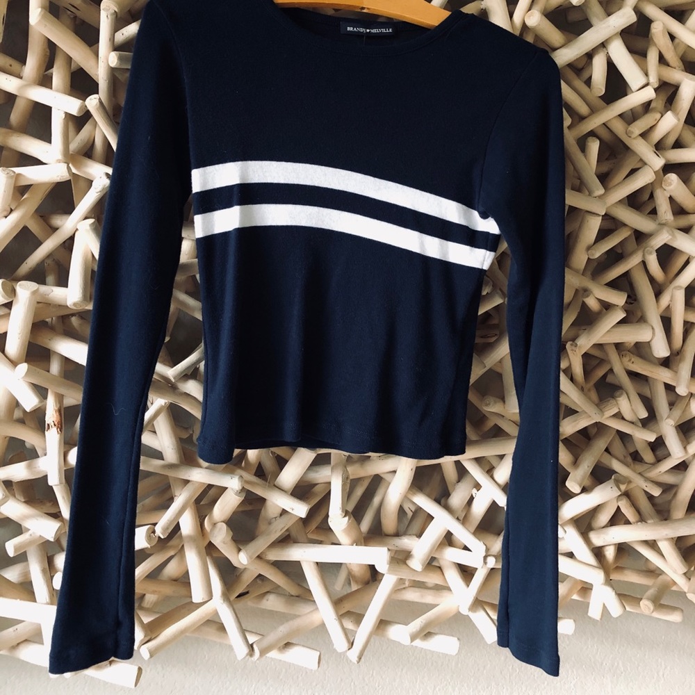 Brand New Brandy Melville Crop Long Sleeve